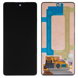 LCD compatible with Samsung A525 Galaxy A52, A526 Galaxy A52 5G, black, without frame, Original PRC  