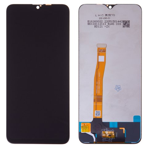 Дисплей для Realme 5 Pro, черный, без рамки, High Copy, RMX1971, RMX1973, #DI0603JH05