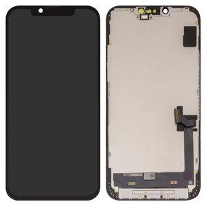 Дисплей для iPhone 14 Plus, черный, с рамкой, AAA, TFT 