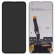 LCD compatible with Huawei Y9 Prime (2019), (black, without frame, High Copy)