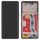 LCD compatible with Huawei Honor Magic 5 Lite, (green, with frame, Original (PRC), emerald Green, RMO-NX1, RMO-NX3)