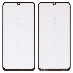 Стекло корпуса G+OCA PRO для Huawei Enjoy 9s, P Smart 2019 , P Smart 2020 , P Smart Plus 2019 , с OCA пленкой, черное