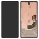 LCD compatible with Google Pixel 6a, (black, with frame, original (change glass) , GX7AS, GB62Z, G1AZG)
