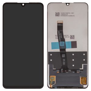 LCD compatible with Huawei Nova 4e, P30 Lite, P30 Lite 2020  New Edition, black, without frame, Box  