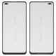Housing Glass G+OCA PRO compatible with Oppo A93 4G, Reno4 5G, Reno4 Lite, (with OCA film, black)