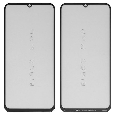 Стекло корпуса G+OCA PRO для Vivo G1, S6, S7e, X50E, Y70, Y73S 5G, с OCA пленкой, черное