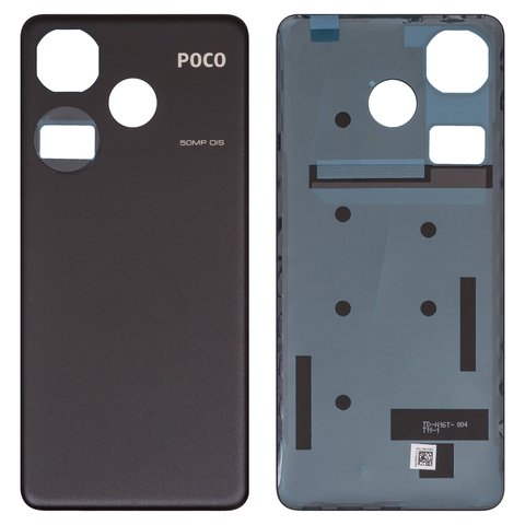 Задняя панель корпуса для Xiaomi Poco F6, черная, black