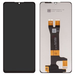 LCD compatible with ZTE Blade A36, Blade A56, black, without frame, High Copy 