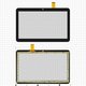 Cristal táctil puede usarse con China-Tablet PC 10,1"; Bravis NB106 3G, NB107 3G; Digma  Optima 10.4 3G, Optima 1200t 3G, negro, 247 mm, 51 pin, 155 mm, capacitivo, 10,1", #YLD-CEGA566-FPC-A0/YLD-CEGA563-FPC-A0/YLD-CEGA565-FPC-A0/YLD-CEGA617-FPC-A0