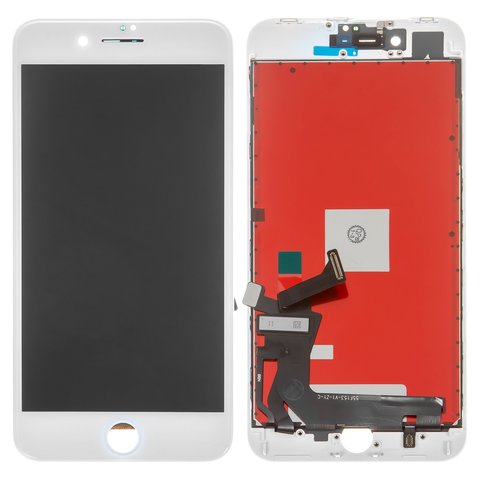 Pantalla LCD puede usarse con Apple iPhone 8 Plus, blanco, con marco, AAA,  NCC ESR ColorX - GsmServer