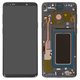 Pantalla LCD puede usarse con Samsung G965 Galaxy S9 Plus, gris, con marco, original (vidrio reemplazado), titanium gray