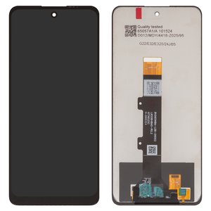 Pantalla LCD puede usarse con Motorola Moto G22 XT2231, negro, sin marco, High Copy