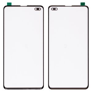 Vidrio de carcasa G+OCA PRO puede usarse con Samsung G975 Galaxy S10 Plus, con película OCA, negro