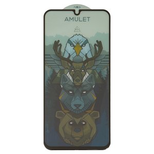 Vidrio de protección templado iNobi Amulet puede usarse con Samsung A155 Galaxy A15, M346 Galaxy M34, Full Glue, Anti Static, negro