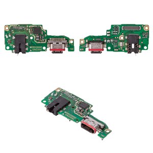 Cable flex puede usarse con Vivo Y31 2021 , Y51 2020 , del conector de carga, del conector de auriculares, con micrófono, con componentes, High Copy, placa del cargador