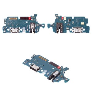 Cable flex puede usarse con Samsung M346 Galaxy M34, del conector de carga, del conector de auriculares, con micrófono, con componentes, placa del cargador