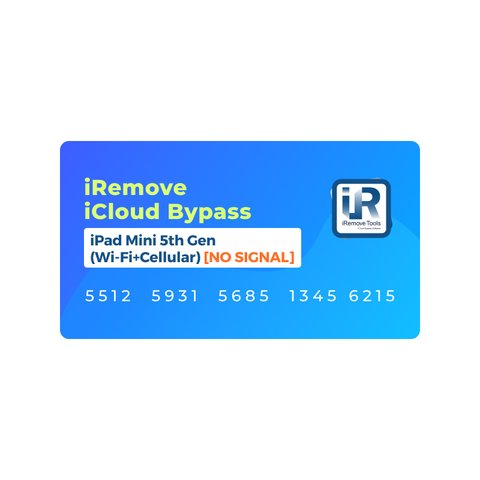 iCloud Bypass for iPad Mini 5th Gen | Cellular [No Signal] & WiFi