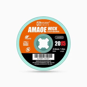 Malla para desoldar Amaoe LAN 2015, Ancho  2.0 mm, L  1.5 m