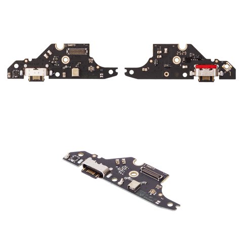 Cable flex puede usarse con Motorola Moto G06, Moto G06 Power, del conector de carga, con componentes, Original PRC , placa del cargador