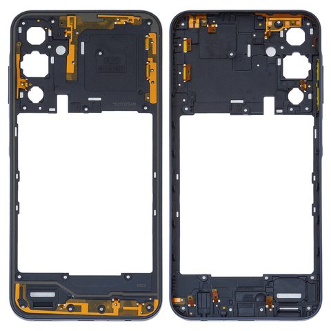 Parte media de carcasa puede usarse con Samsung A256 Galaxy A25, negra