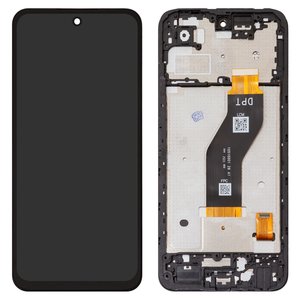 Pantalla LCD puede usarse con Tecno Spark Go 2 KM4 , negro, con marco, High Copy