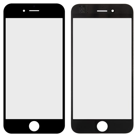 Скло корпуса для iPhone 6, Original, чорне