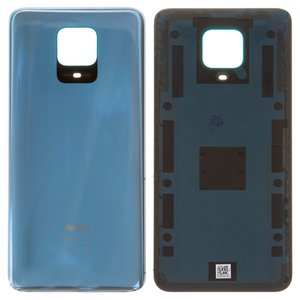 Задняя панель корпуса для Xiaomi Redmi Note 9 Pro, серая, 64 Мп, M2003J6B2G