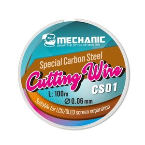 Струна для отклеивания стекла Mechanic CS01, 0,06 мм, 100 м