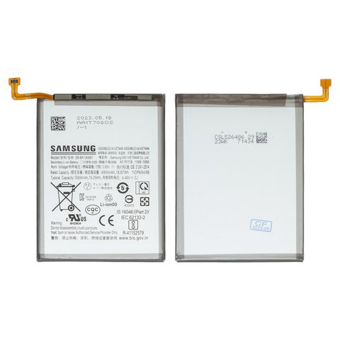 Аккумулятор EB BA136ABY для Samsung A136 Galaxy A13 5G, M135 Galaxy M13, Li ion, 3,85 B, 5000 мАч, Original PRC 