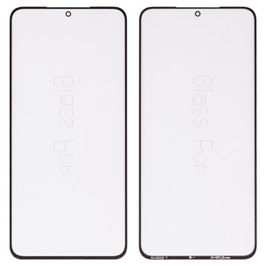 Скло корпуса G+OCA PRO для Samsung G996 Galaxy S21 Plus 5G, з ОСА плівкою, чорне