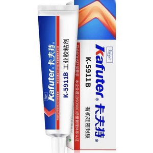 Клей герметик Kafuter K 5911B, для фар автомобиля, 100 г, черный