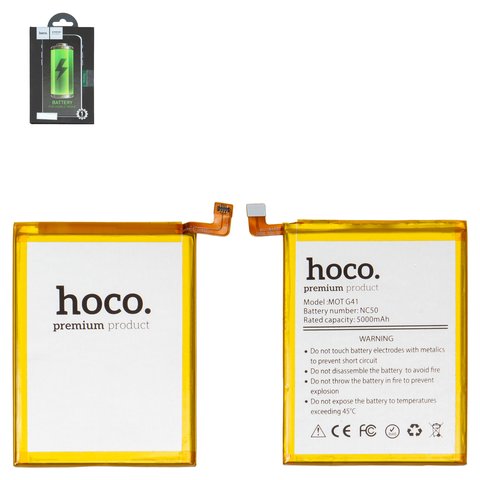 Акумулятор Hoco NC50 для Motorola Moto G32, Moto G41 XT2167 2 , Li Polymer, 3,87 B, 5000 мАч