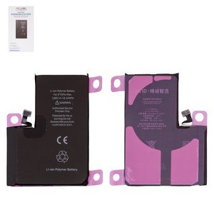 Акумулятор JCID для Apple iPhone 13 Pro Max, Li Polymer, 3,85 B, 4790 мАг, збільшена ємність, без повідомлення про помилку, high capacity diagnosable battery