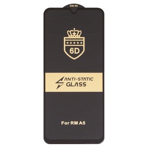 Защитное стекло ESD 6D для Xiaomi Redmi A5 4G, совместимо с чехлом, Full Glue, Anti Static, без упаковки , черный, EU version